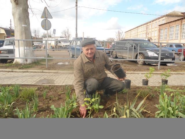 Всекубанский субботник в честь 70 летия победы